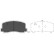 Kit de plaquettes de frein, frein à disque KBP-5522 Kavo parts, Vignette 2
