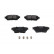 Kit de plaquettes de frein, frein à disque KBP-5564 Kavo parts