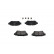 Kit de plaquettes de frein, frein à disque KBP-5564 Kavo parts, Vignette 3