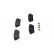 Kit de plaquettes de frein, frein à disque KBP-5564 Kavo parts, Vignette 4