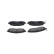 Kit de plaquettes de frein, frein à disque KBP-6518 Kavo parts, Vignette 4