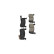 Kit de plaquettes de frein, frein à disque KBP-6530 Kavo parts, Vignette 5