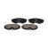 Kit de plaquettes de frein, frein à disque KBP-6553 Kavo parts, Vignette 2