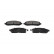 Kit de plaquettes de frein, frein à disque KBP-6574 Kavo parts, Vignette 2