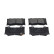 Kit de plaquettes de frein, frein à disque KBP-6581 Kavo parts, Vignette 2