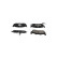 Kit de plaquettes de frein, frein à disque KBP-6606 Kavo parts, Vignette 4