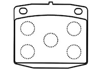 Kit de plaquettes de frein, frein à disque KBP-6609 Kavo parts