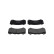 Kit de plaquettes de frein, frein à disque KBP-6627 Kavo parts, Vignette 3