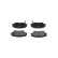 Kit de plaquettes de frein, frein à disque KBP-7510 Kavo parts, Vignette 4