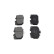 Kit de plaquettes de frein, frein à disque KBP-8003 Kavo parts, Vignette 5