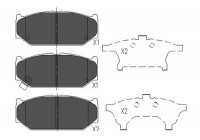 Kit de plaquettes de frein, frein à disque KBP-8525 Kavo parts