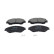 Kit de plaquettes de frein, frein à disque KBP-8533 Kavo parts, Vignette 2