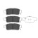 Kit de plaquettes de frein, frein à disque KBP-9014 Kavo parts