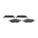Kit de plaquettes de frein, frein à disque KBP-9023 Kavo parts, Vignette 2