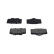 Kit de plaquettes de frein, frein à disque KBP-9047 Kavo parts, Vignette 4