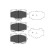 Kit de plaquettes de frein, frein à disque KBP-9048 Kavo parts