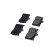 Kit de plaquettes de frein, frein à disque KBP-9071 Kavo parts, Vignette 3