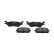 Kit de plaquettes de frein, frein à disque KBP-9074 Kavo parts, Vignette 2