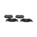 Kit de plaquettes de frein, frein à disque KBP-9074 Kavo parts, Vignette 4