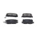 Kit de plaquettes de frein, frein à disque KBP-9082 Kavo parts, Vignette 2