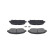 Kit de plaquettes de frein, frein à disque KBP-9110 Kavo parts, Vignette 4