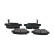Kit de plaquettes de frein, frein à disque KBP-9115 Kavo parts, Vignette 4
