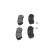 Kit de plaquettes de frein, frein à disque KBP-9118 Kavo parts, Vignette 5
