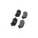 Kit de plaquettes de frein, frein à disque KBP-9119 Kavo parts, Vignette 3
