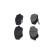 Kit de plaquettes de frein, frein à disque KBP-9143 Kavo parts, Vignette 5