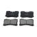 Kit de plaquettes de frein, frein à disque KBP-9150 Kavo parts, Vignette 2