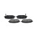 Kit de plaquettes de frein, frein à disque KBP-9153 Kavo parts, Vignette 3