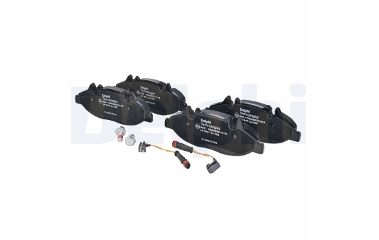 Kit de plaquettes de frein, frein à disque LP1947 Delphi