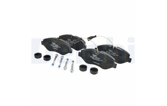 Kit de plaquettes de frein, frein à disque LP2043 Delphi