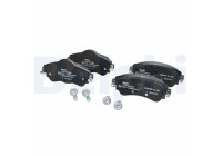Kit de plaquettes de frein, frein à disque LP2228 Delphi