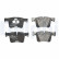 Kit de plaquettes de frein, frein à disque LP2234 Delphi