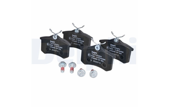 Kit de plaquettes de frein, frein à disque LP2255 Delphi