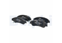 Kit de plaquettes de frein, frein à disque LP2664 Delphi