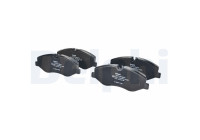 Kit de plaquettes de frein, frein à disque LP3138 Delphi