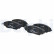 Kit de plaquettes de frein, frein à disque LP3192 Delphi