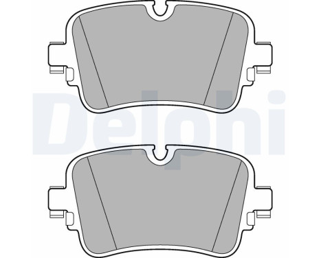 Kit de plaquettes de frein, frein à disque LP3274 Delphi