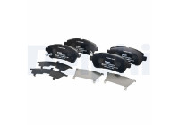 Kit de plaquettes de frein, frein à disque LP3364 Delphi