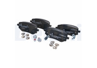 Kit de plaquettes de frein, frein à disque LP3402 Delphi