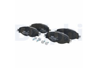 Kit de plaquettes de frein, frein à disque LP3584 Delphi