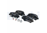 Kit de plaquettes de frein, frein à disque LP3615 Delphi