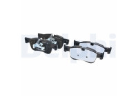 Kit de plaquettes de frein, frein à disque LP3675 Delphi