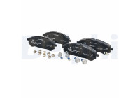 Kit de plaquettes de frein, frein à disque LP3707 Delphi