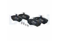 Kit de plaquettes de frein, frein à disque LP770 Delphi