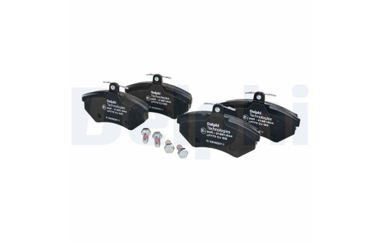 Kit de plaquettes de frein, frein à disque LP770 Delphi