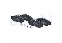 Kit de plaquettes de frein, frein à disque LP913 Delphi