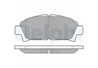 Kit de plaquettes de frein, frein à disque LP940 Delphi